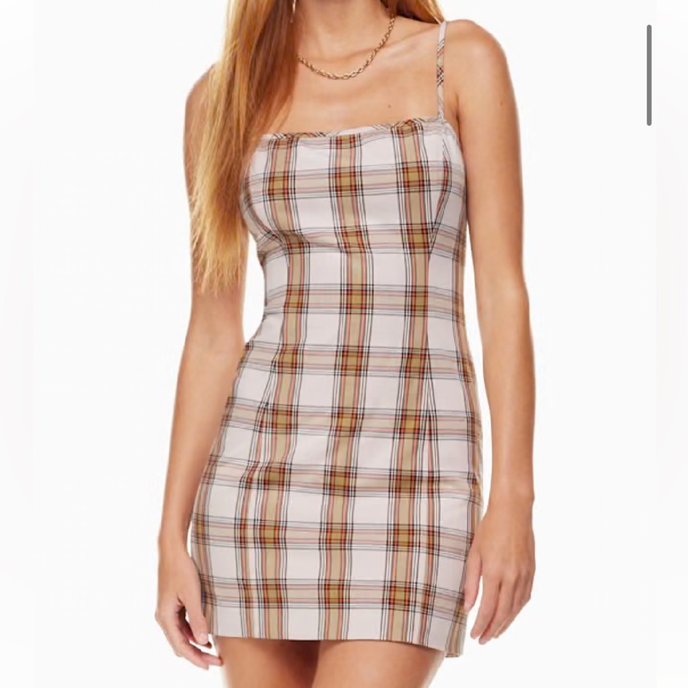 Sunday Best Plaid Mini Dress